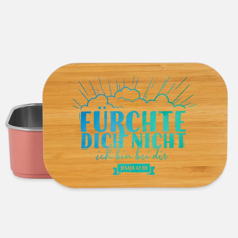 Fürchte dich nicht - Lunch Box - Hellrosa