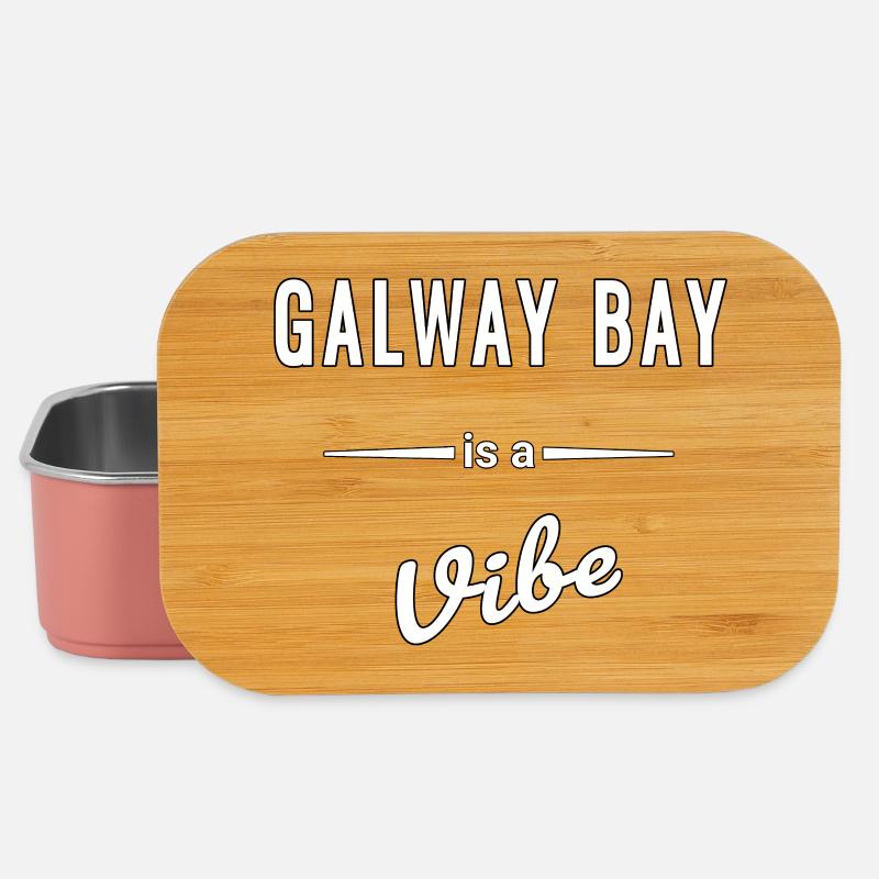 Galway Bay ist ein echter Vibe Spruch - Lunch Box - Hellrosa