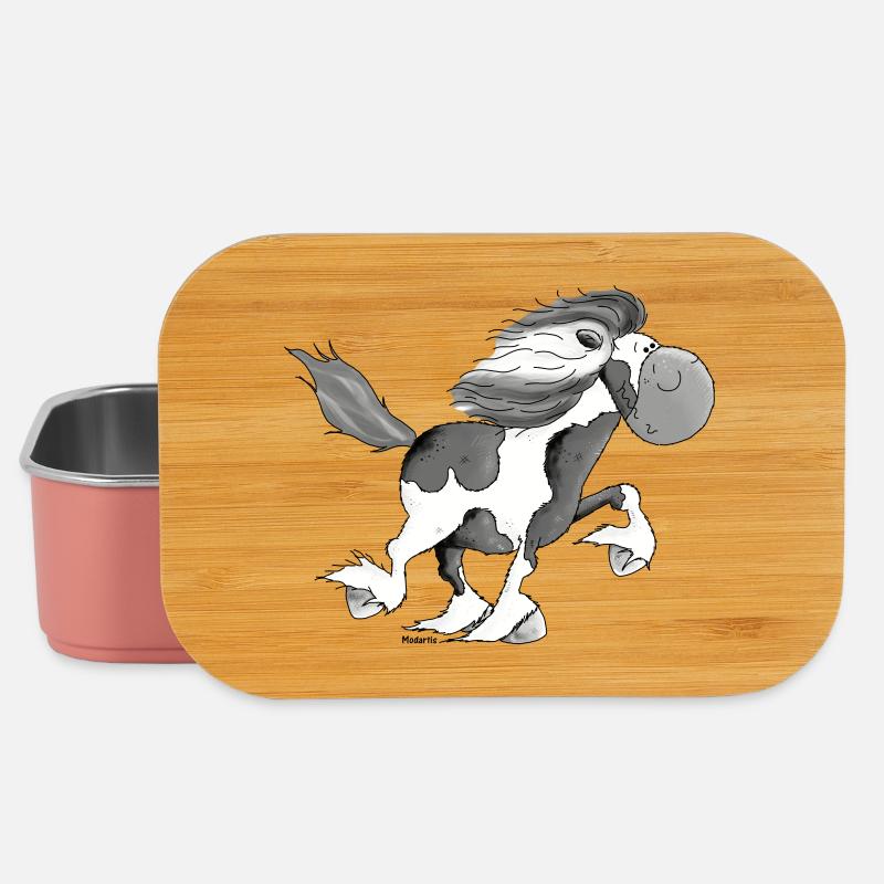 Lustiger Isländer - Islandpferd - Isi - Lunch Box - Hellrosa