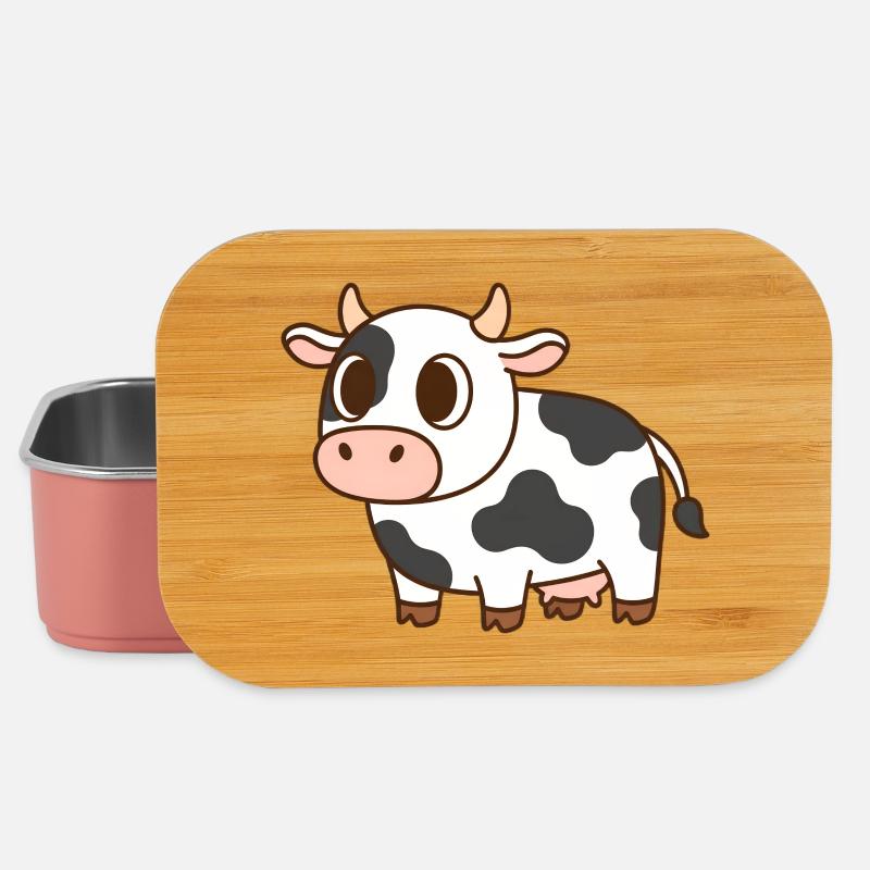 Kuh - Lunch Box - Hellrosa
