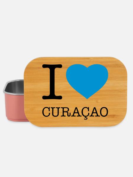 I LOVE CURACAO - Lunch Box - Hellrosa