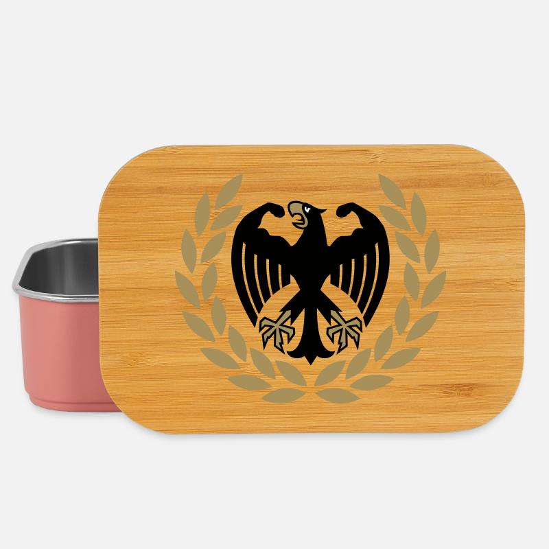 Deutscher Kraftsport Adler - Lunch Box - Hellrosa