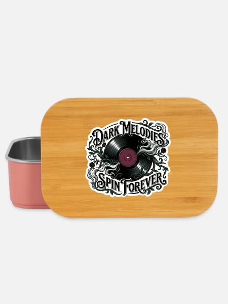 Dark Melodies Spin Forever - Lunch Box - light pink
