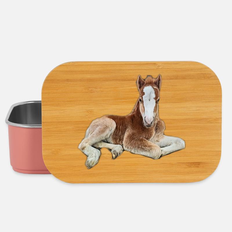 Fohlen - Lunch Box - Hellrosa