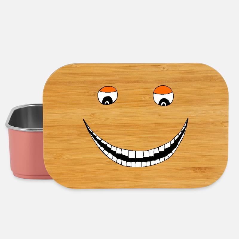 Broad grin - Lunch Box - light pink