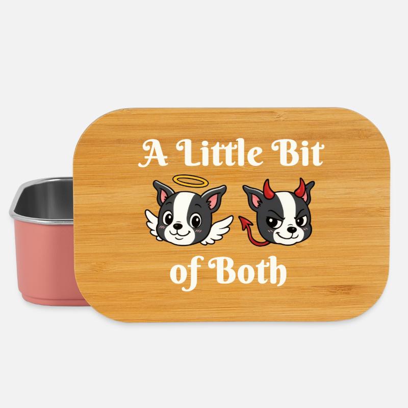 A Little Bit of Both - Lunch Box - light pink