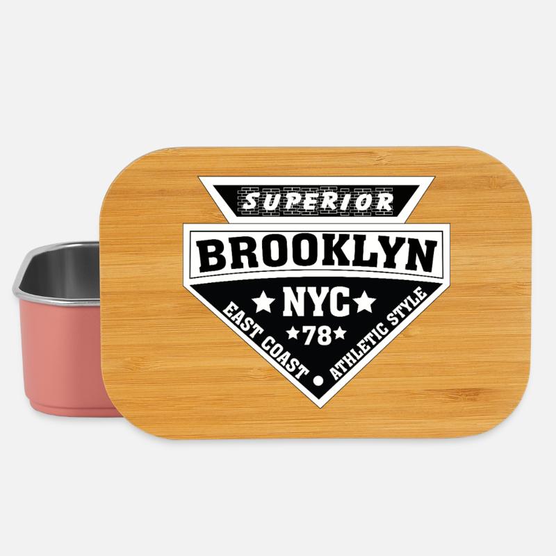 Brooklyn NYC Athletic Schild - Lunch Box - Hellrosa
