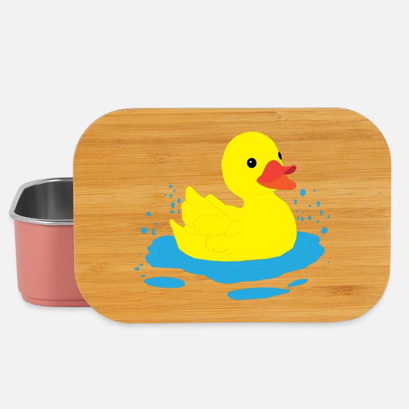 One-happy-duck - Lunch Box - light pink