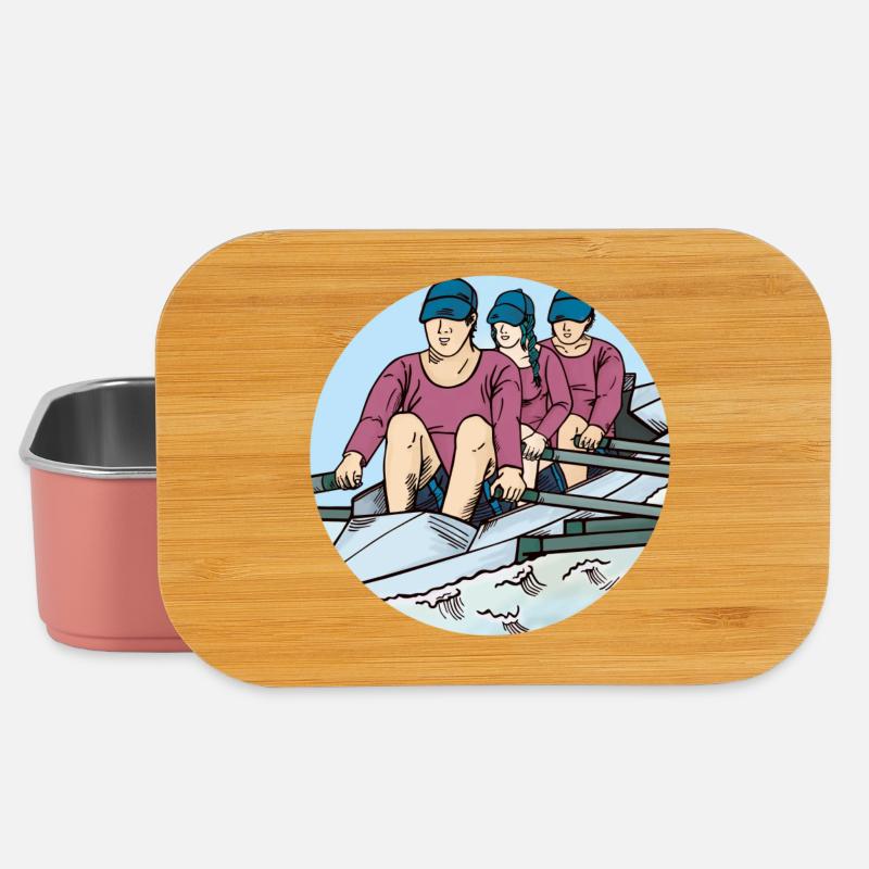 Sport Rudermannschaft - Lunch Box - Hellrosa
