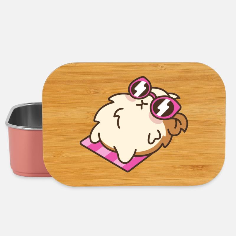 Hamster - Lunch Box - Hellrosa