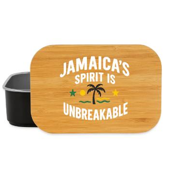 Jamaica Spirit Unbreakable, Jamaïcain - Boîte à goûter - noir - Devant