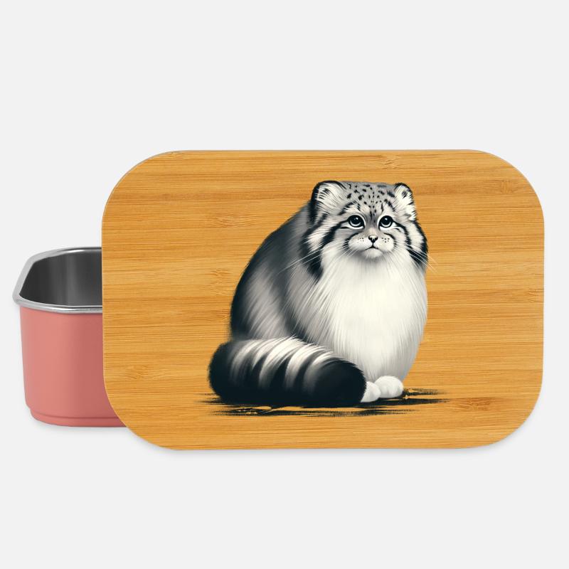 Manul - Boîte à goûter - rose clair