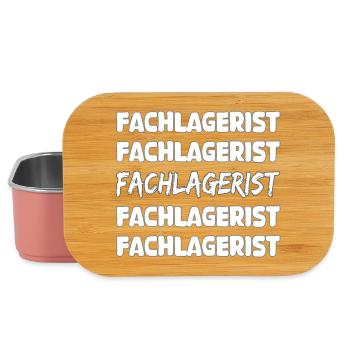 Profession: Warehouse worker - Lunch Box - light pink - Front