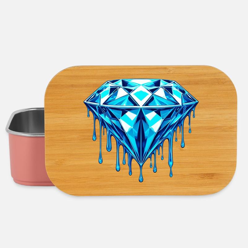 Diamant - Lunch Box - Hellrosa