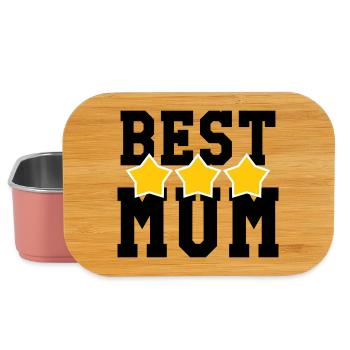 Best Mom - Mother's Day - Lunch Box - light pink - Front