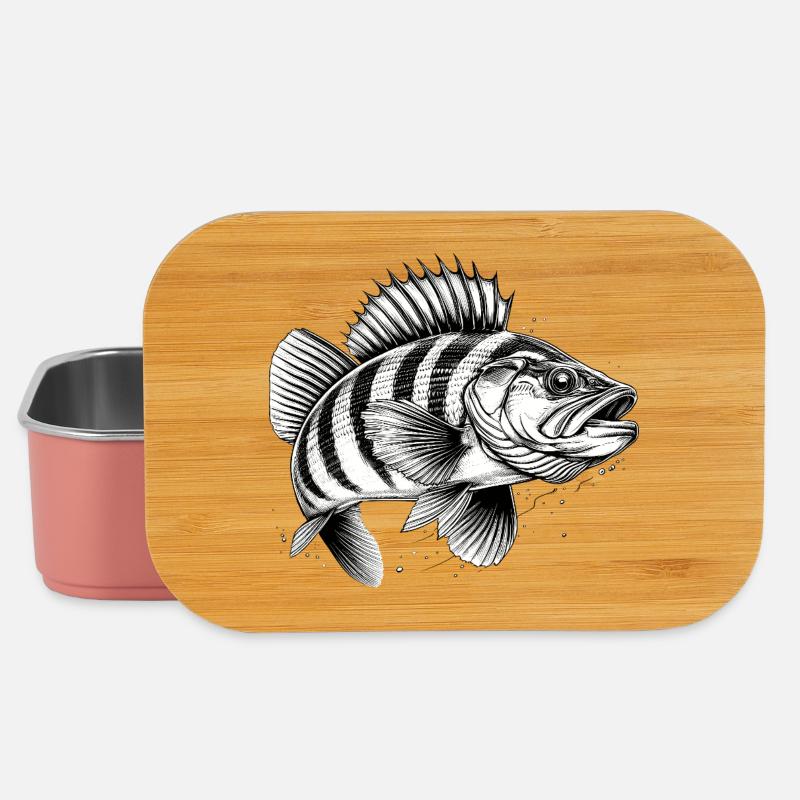 Flussbarsch - Lunch Box - Hellrosa