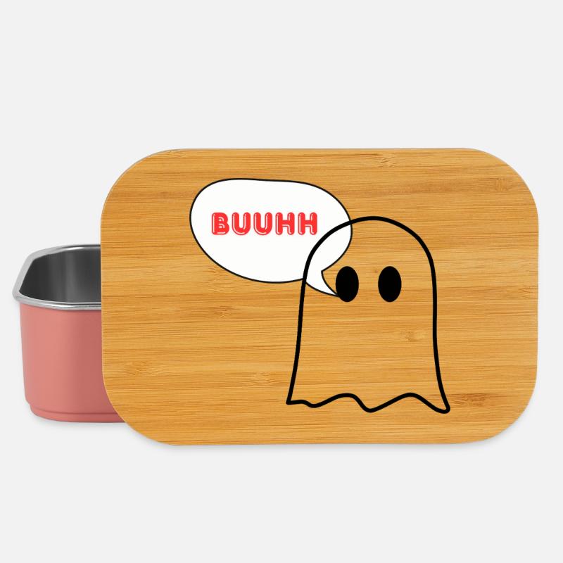 Ausdrucksvolle Comic-Redewendung - Lunch Box - Hellrosa