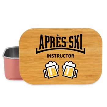Après-Ski Instructor (Bier Apres Ski Konkav POS3C) - Lunch Box - Hellrosa - Vorne