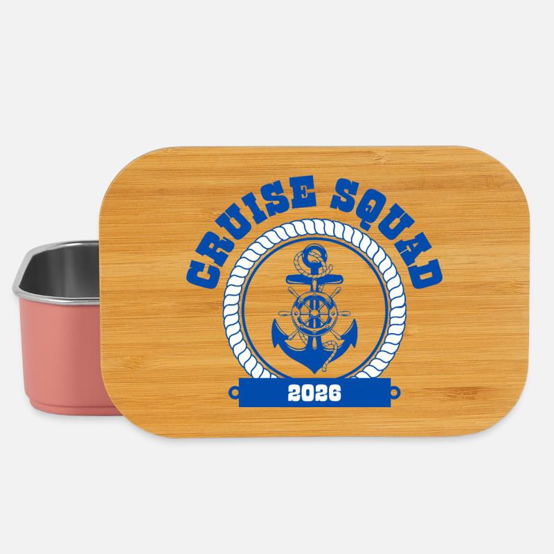 Kreuzfahrtteam 2026 🌊🚗 - Lunch Box - Hellrosa