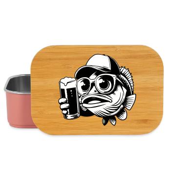 Fishing Beer Buddy - Lunch Box - light pink - Front