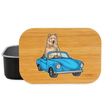 Bär Auto - Lunch Box - Schwarz - Vorne