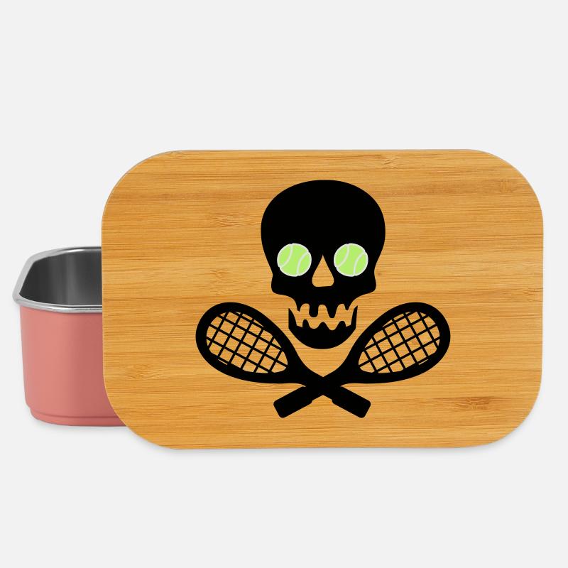 tennis - Boîte à goûter - rose clair