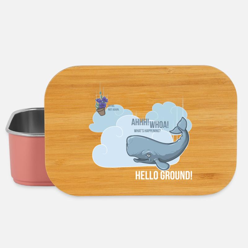 Whale & Petunia - Boîte à goûter - rose clair