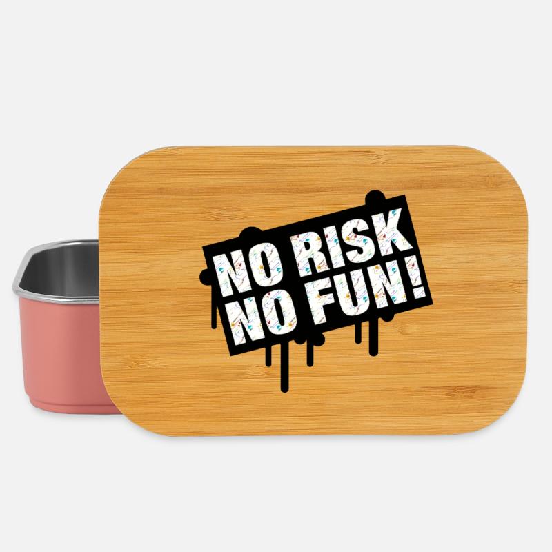 Kein Risiko, keine Zeit, Celebration Design - Lunch Box - Hellrosa