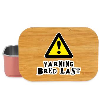 Warnung vor breiter Ladung - Lunch Box - Hellrosa - Vorne