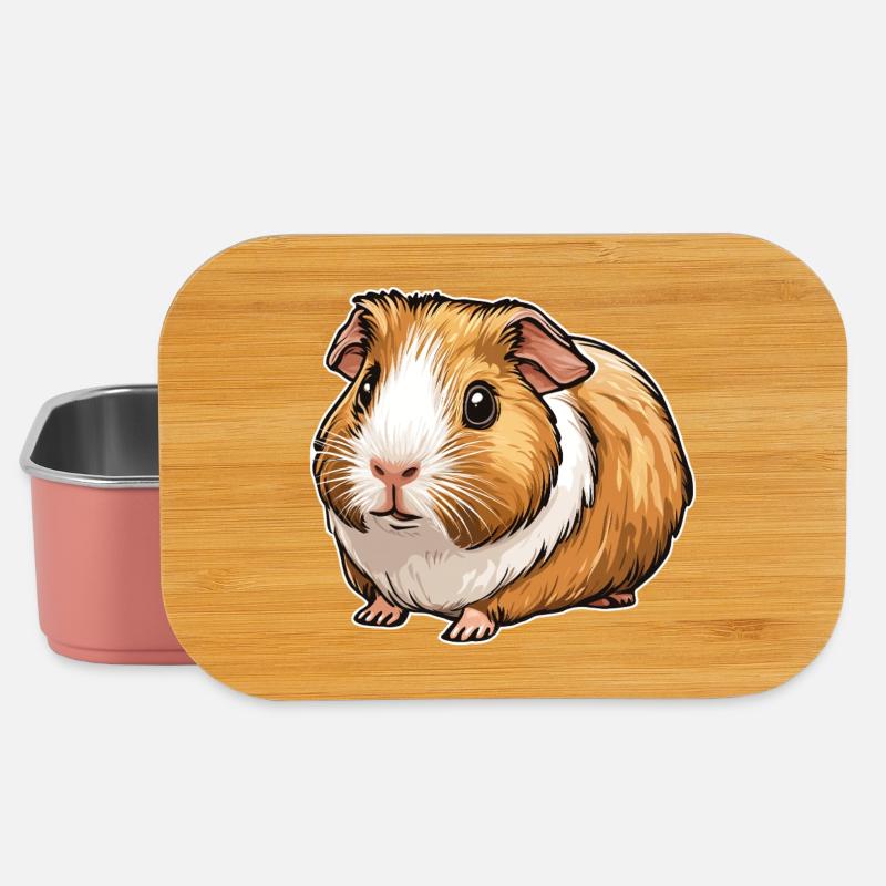 Meerschweinchen - Lunch Box - Hellrosa