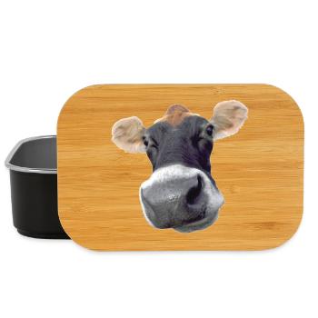 Moo Cow - Boîte à goûter - noir - Devant