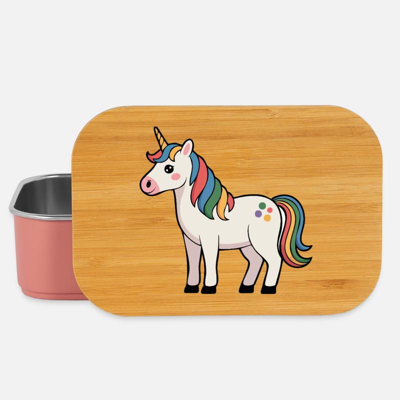 Einhorn - Lunch Box - Hellrosa