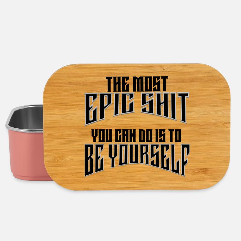 Epic selflove - sei du selbst! Deine Heldenreise. - Lunch Box - Hellrosa