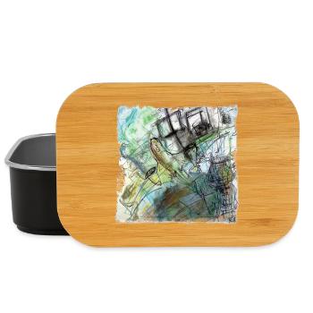 Avion - Boîte à goûter - noir - Devant