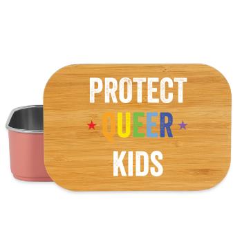 LGBT Pride Month - Protect Queer Kids - Lunch Box - light pink - Front