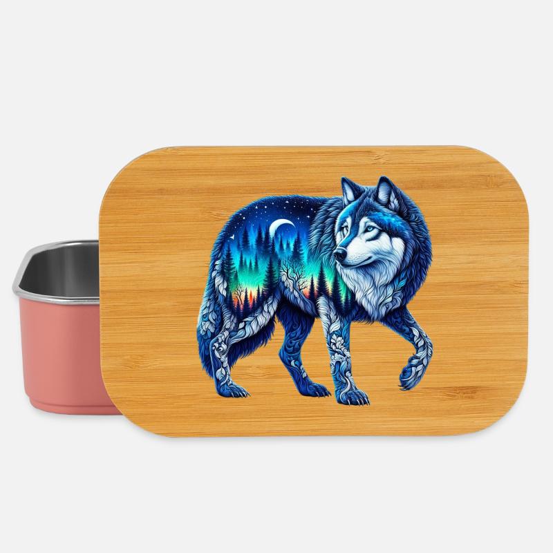 Wolf - Lunch Box - Hellrosa