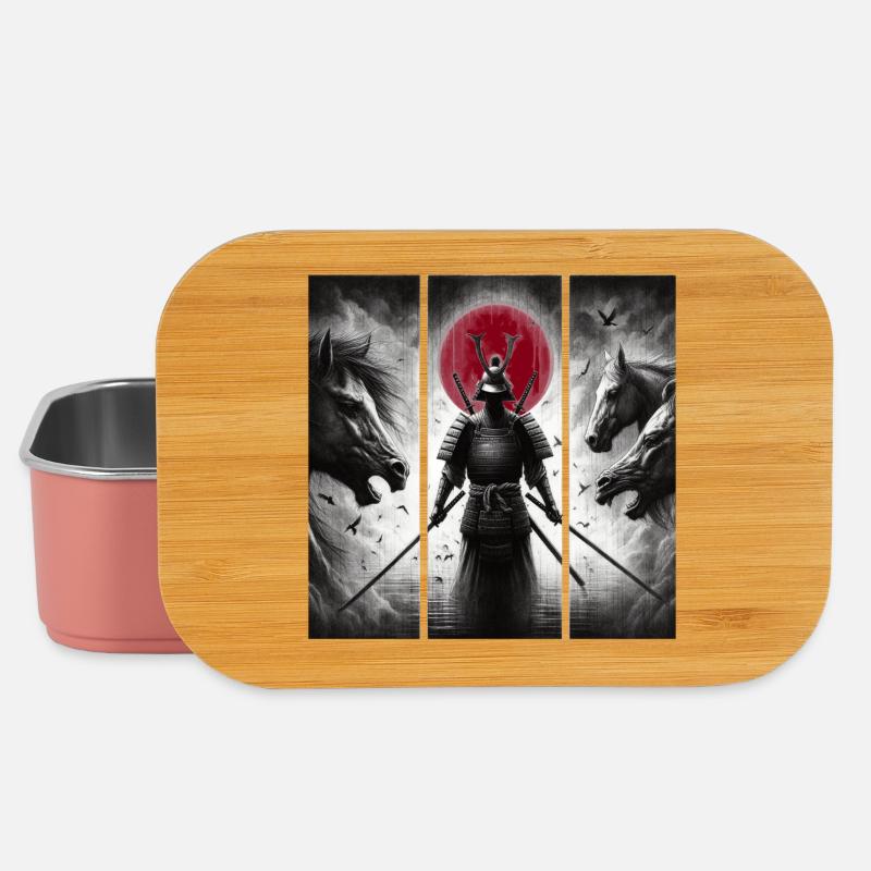 Samurai - Lunch Box - Hellrosa