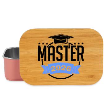 Master 2026 Graduation Graduation - Lunch Box - light pink - Front