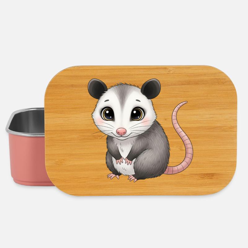 Cute Star Rat - Lunch Box - light pink