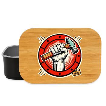 Rising Hammer Emblem - Lunch Box - black - Front