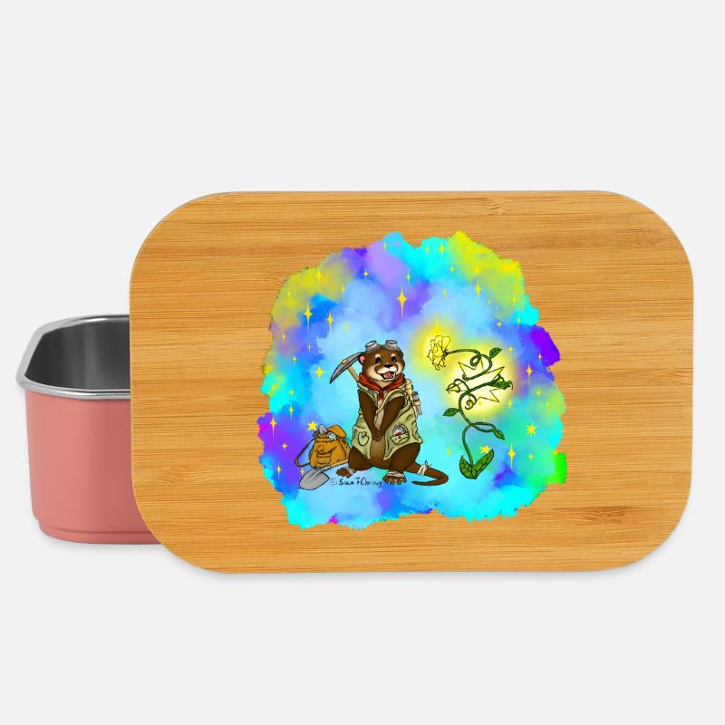 Stern-Sucher Otter - Lunch Box - Hellrosa