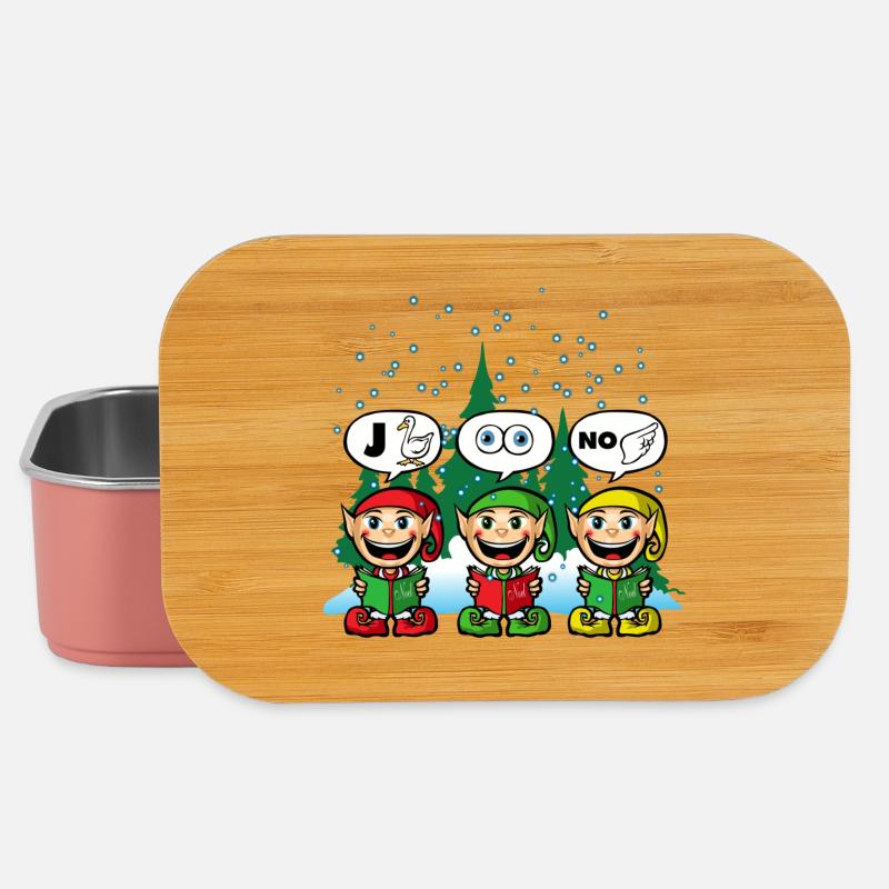 joyeux noel - Lunch Box - light pink