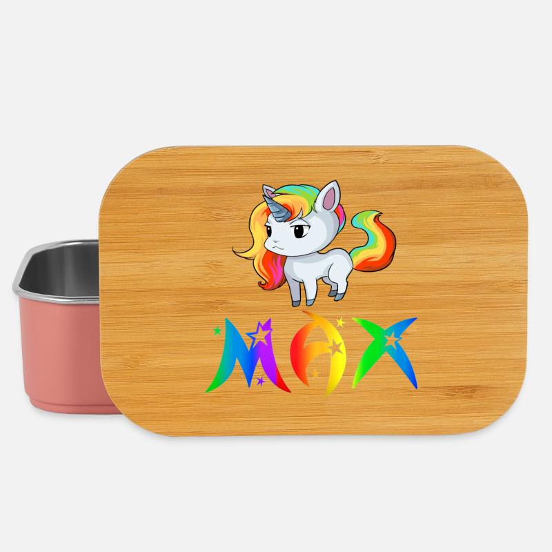 Einhorn Max - Lunch Box - Hellrosa