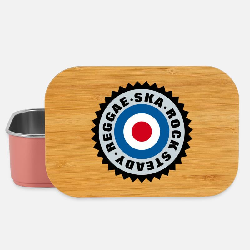 Ska, Rock Steady, Reggae Mod Target - Lunch Box - Hellrosa