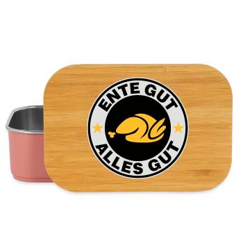 Ente gut alles gut - Lunch Box - Hellrosa - Vorne