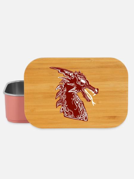 Drachen - Lunch Box - Hellrosa