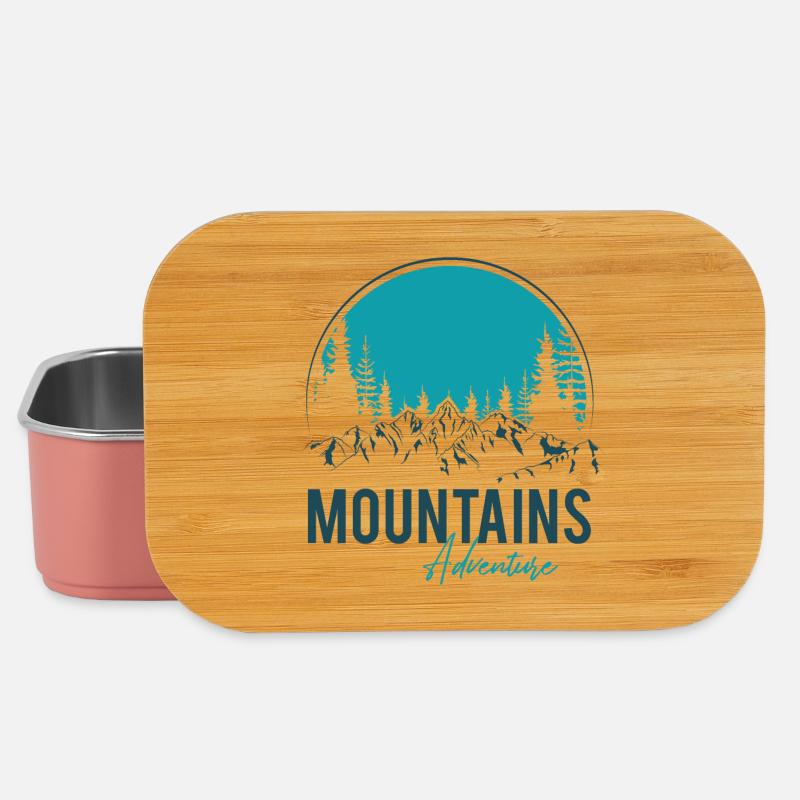 Mountains Adventure - Lunch Box - Hellrosa
