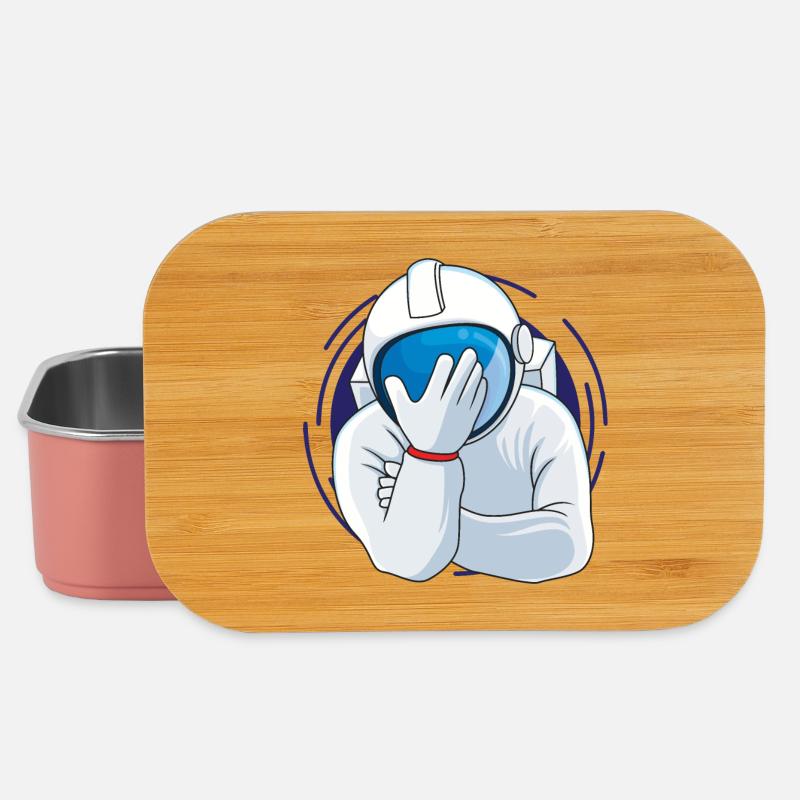 Facepalm Astronaut - Lunch Box - Hellrosa