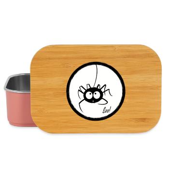 Cute spider - Lunch Box - light pink - Front