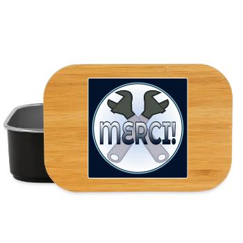 MERCI - outils de pince - ARTISAN - Boîte à goûter - noir - Devant